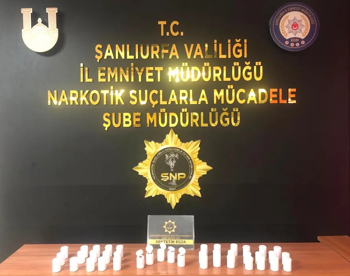 Şanlıurfa'da uyuşturucu operasyonu: 5 zanlı tutuklandı