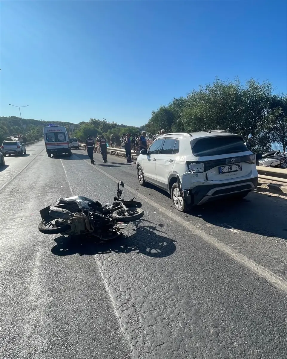 Motorcycle Accident in Alanya: 2 Youths Seriously Injured