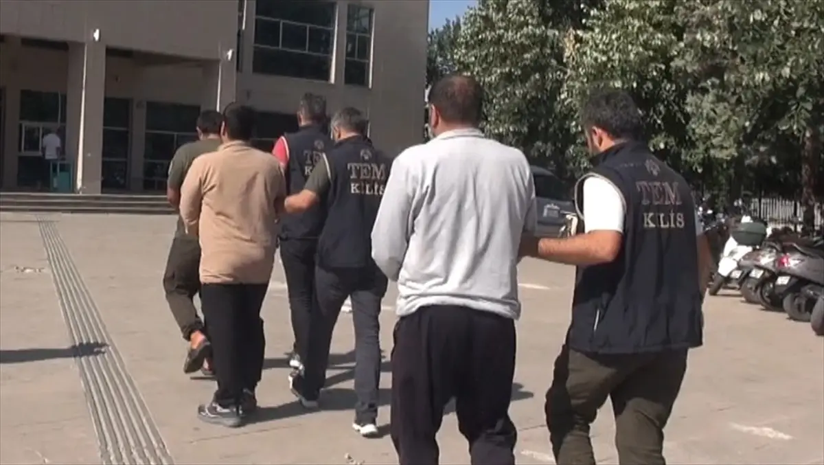 Kilis Merkezli DEAŞ Operasyonunda 7 Zanlı Tutuklandı
