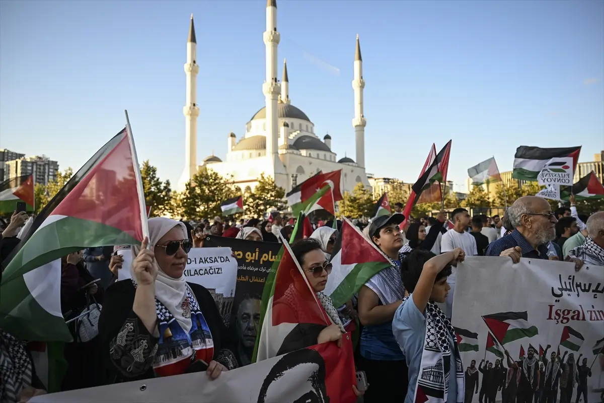 Filistin Konvoyu İstanbul'da: Zulme karşı aktivizm çağrısı