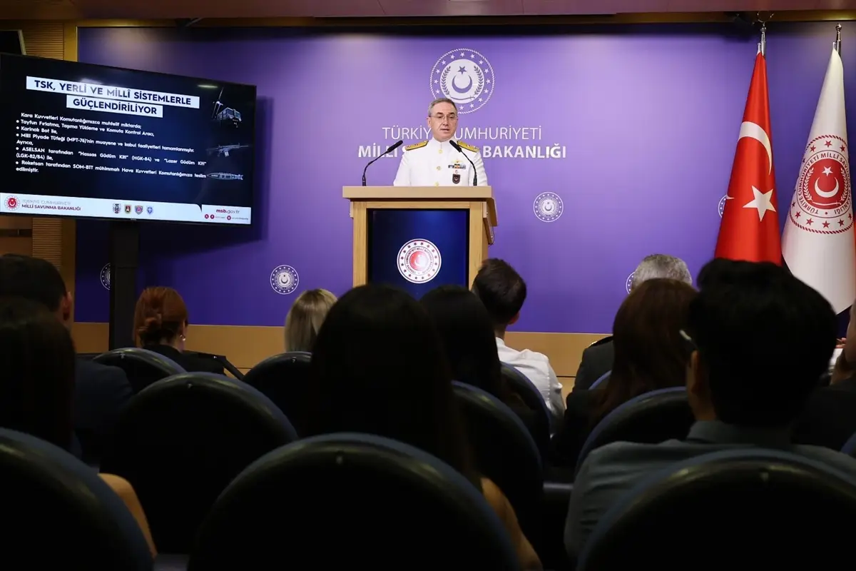 MSB'de basın bilgilendirme toplantısı yapıldı