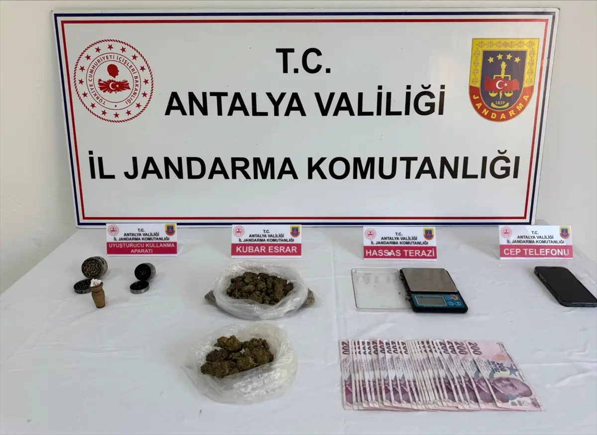 Antalya Serik'te uyuşturucu operasyonu: Zanlı tutuklandı