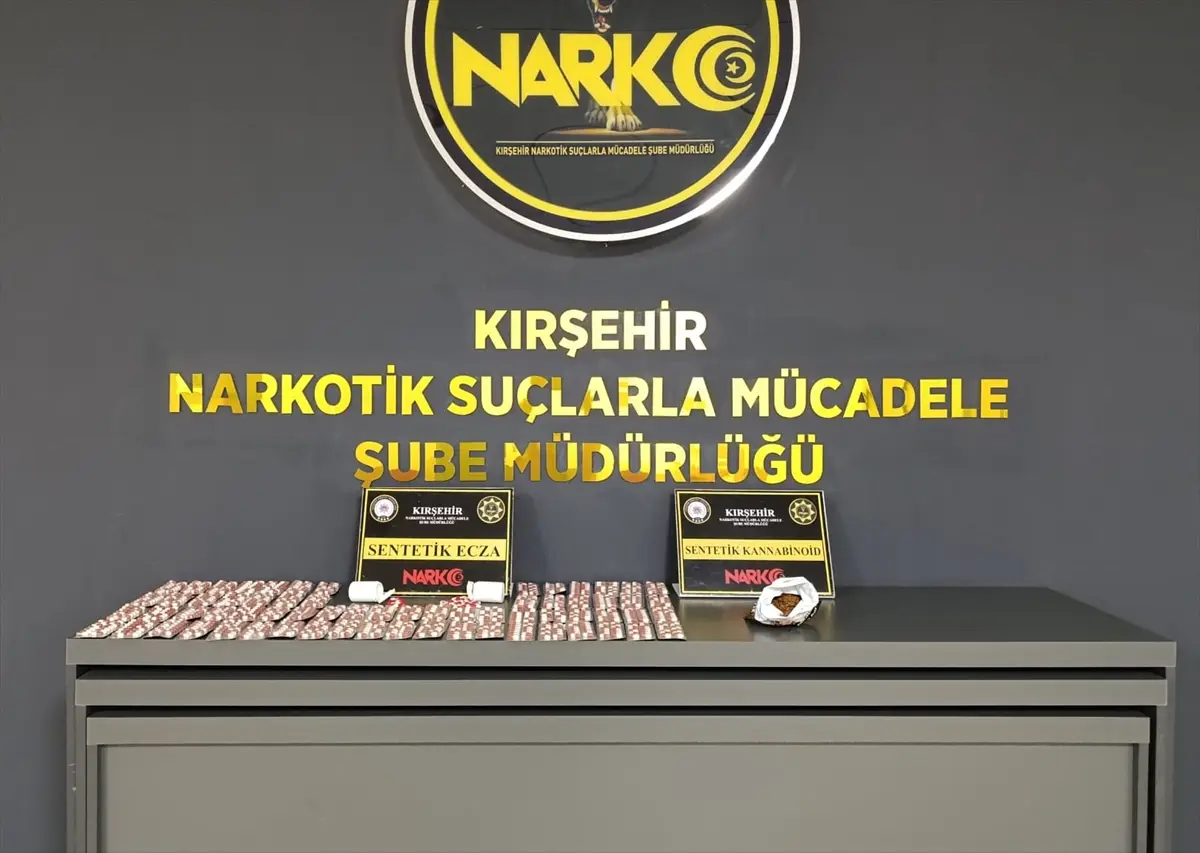 Kırşehir'de uyuşturucu operasyonu: İki zanlı tutuklandı