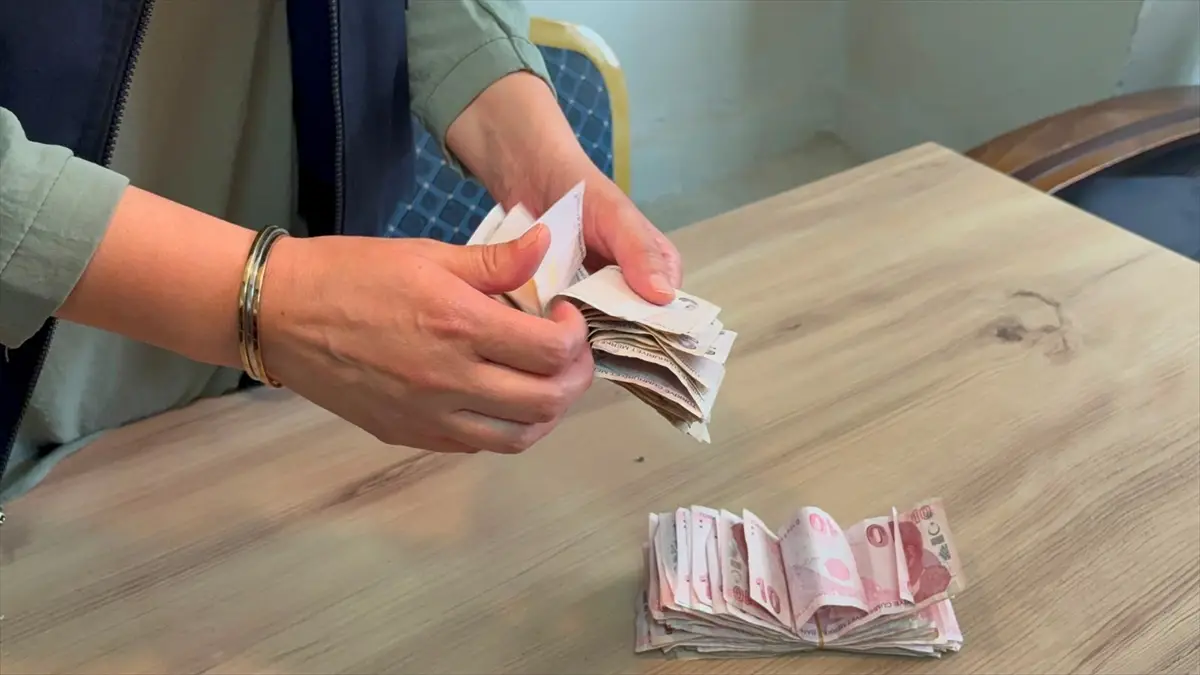 Kırıkkale'de yakalanan dilenciden 25 bin 190 lira çıktı
