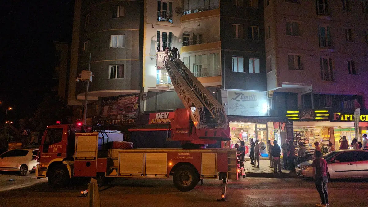 Çorum'da kötü koku yayılan evde bir kişi ölü bulundu