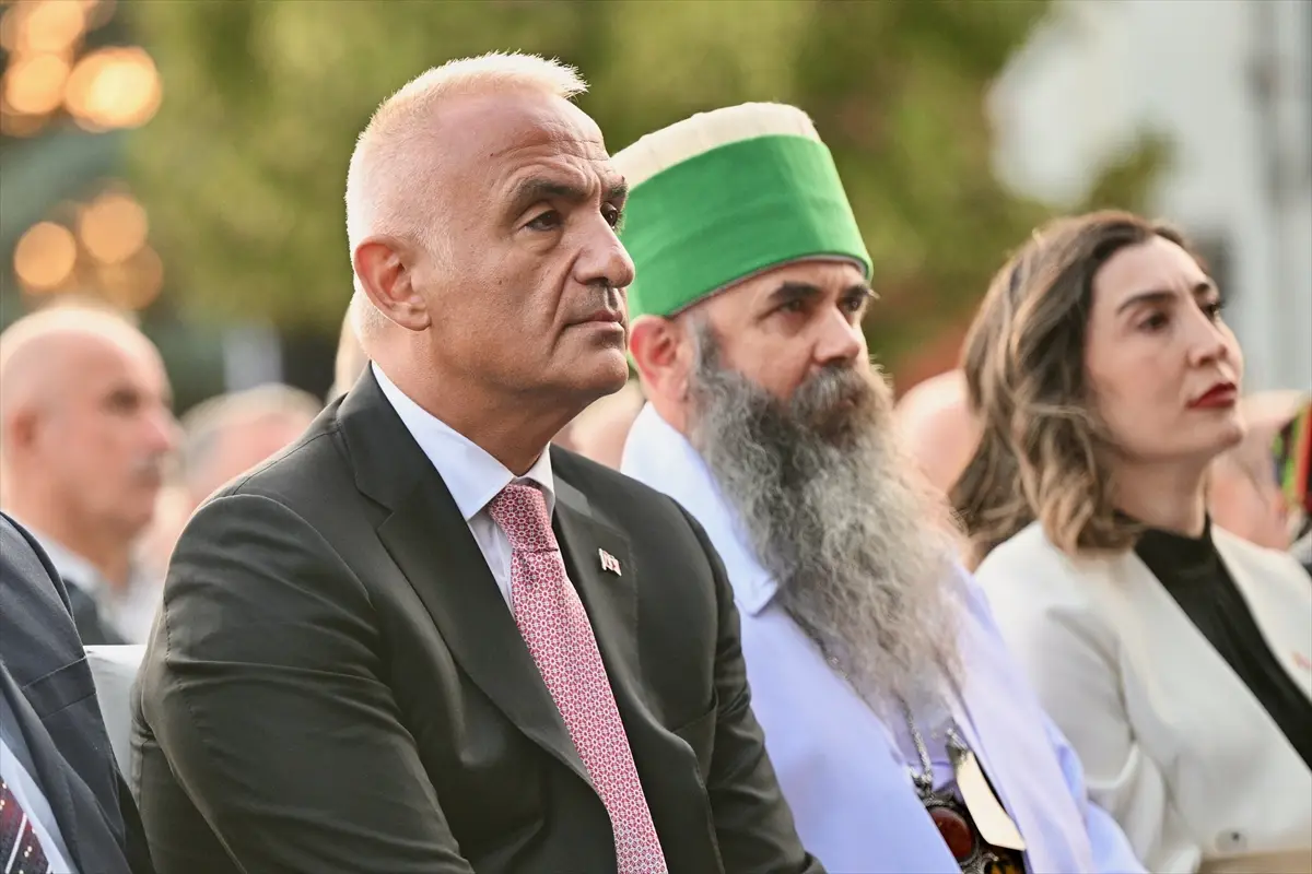 Nevşehir'de Hacı Bektaş Veli'nin Hakk'a Yürüyüşünün 755. Yıl Dönümü Anma Etkinliği düzenlendi