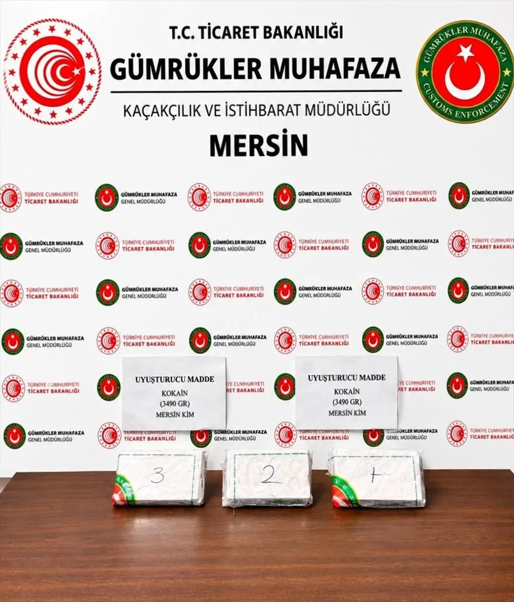 Mersin'de uyuşturucu operasyonu: Kokain ve esrar ele geçirildi