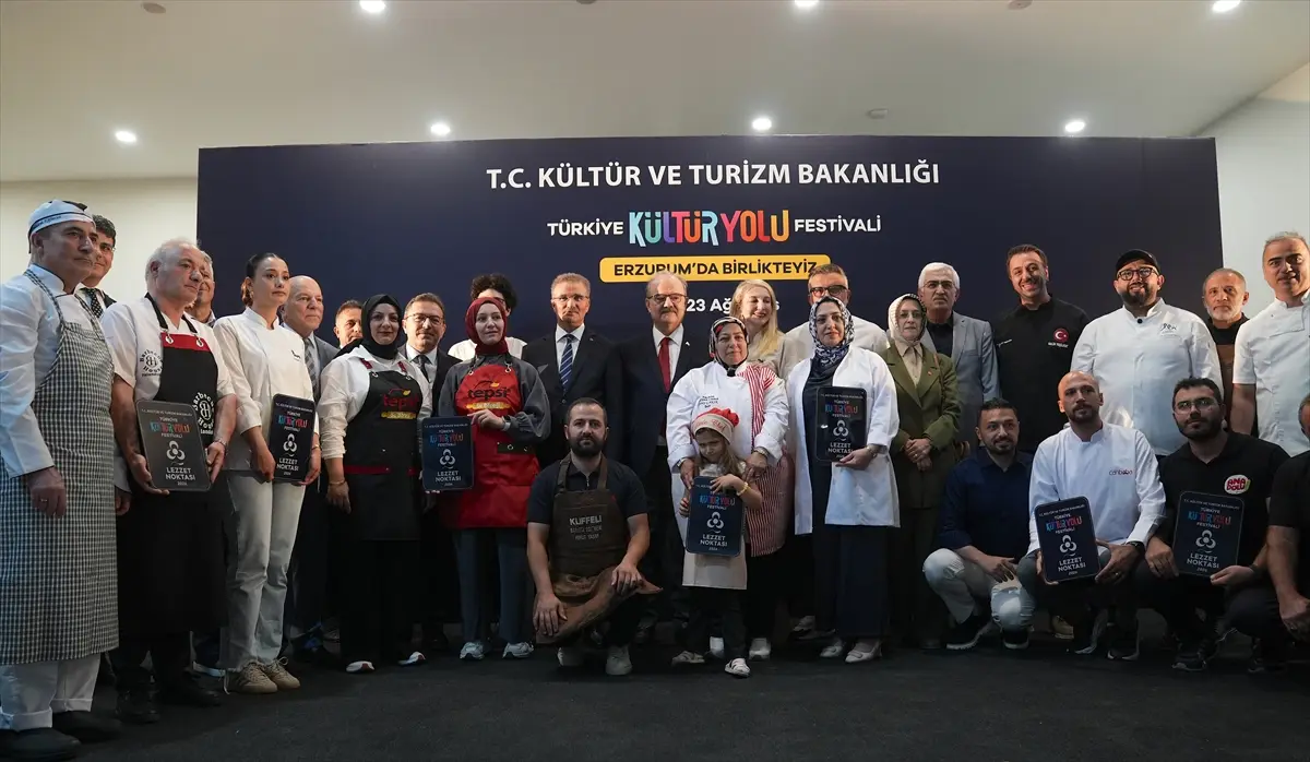 Bakan Yardımcısı Çam: Erzurum Kültür Yolu Festivali başladı