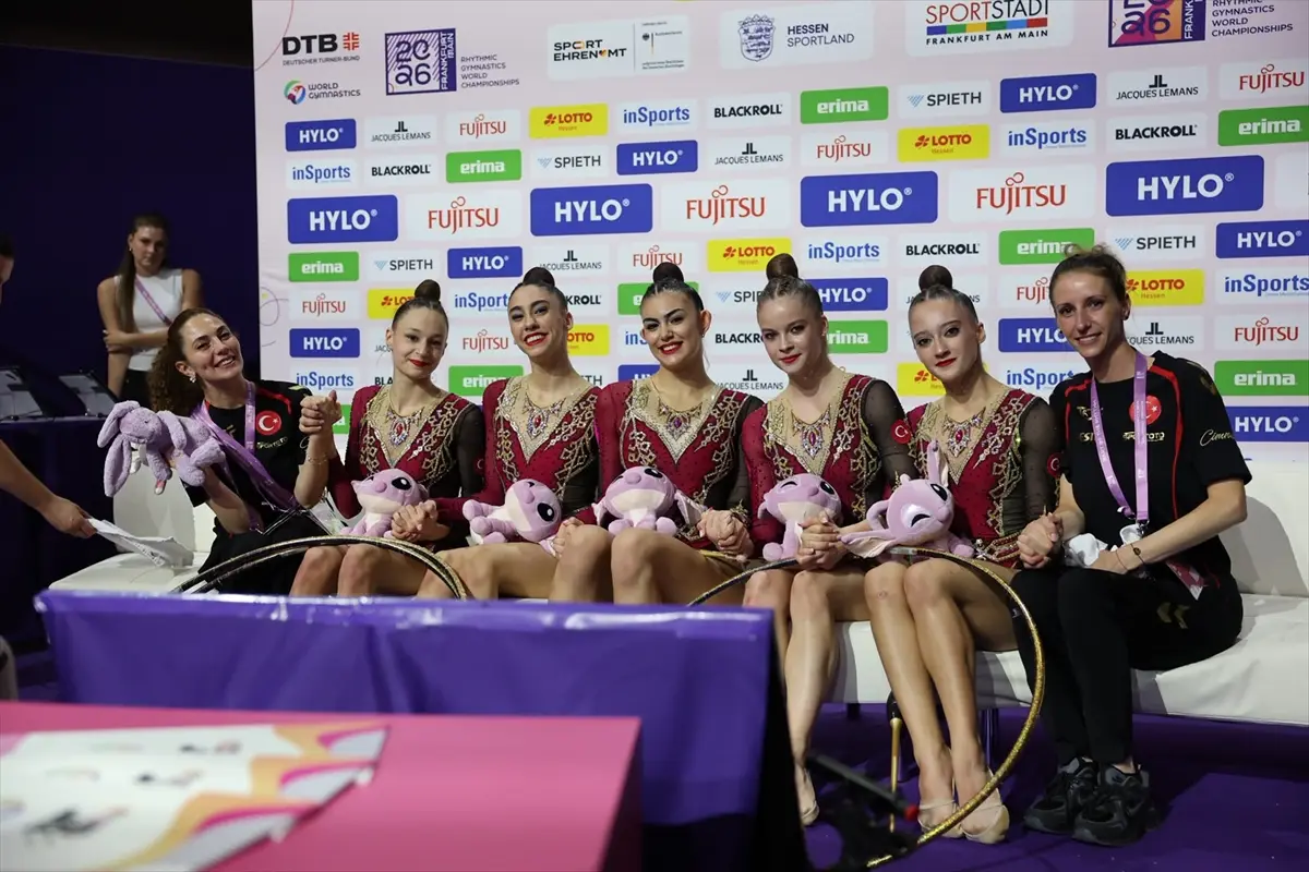Ritmik Cimnastik Milli Takımı Olimpiyat Kotası Hakkı Kazandı