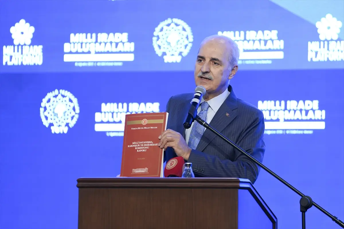TBMM Başkanı Kurtulmuş, 17. Milli İrade Buluşması "Terörsüz Türkiye" programında konuştu: