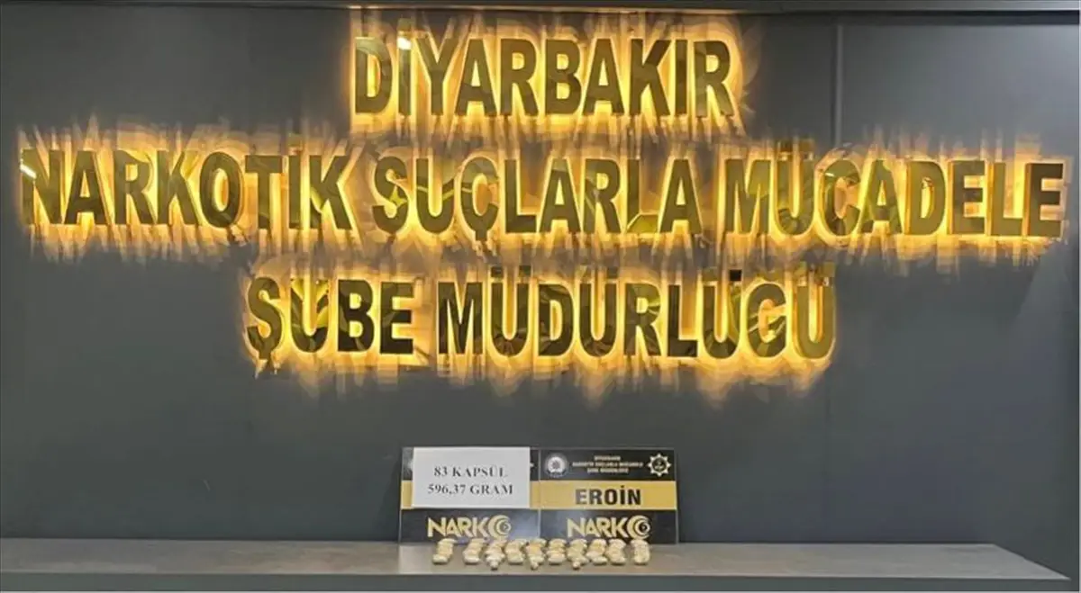 Diyarbakır'da uyuşturucu operasyonu