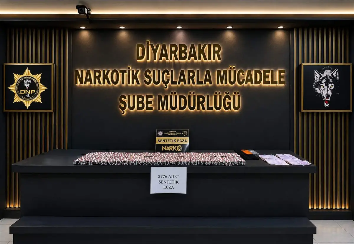 Diyarbakır'da uyuşturucu operasyonu: Bir şüpheli tutuklandı