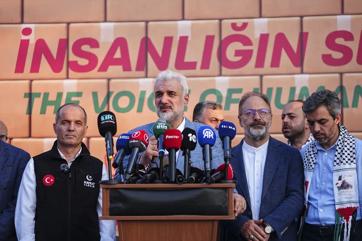 Kabaktepe: Gazze yardımları İsrail kontrolünden çıkarılmalı