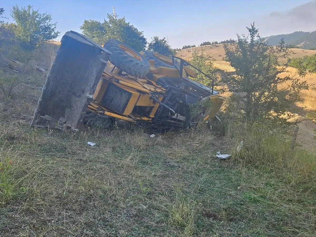 Samsun'da iş makinesi devrildi: Operatör Yusuf Şen öldü