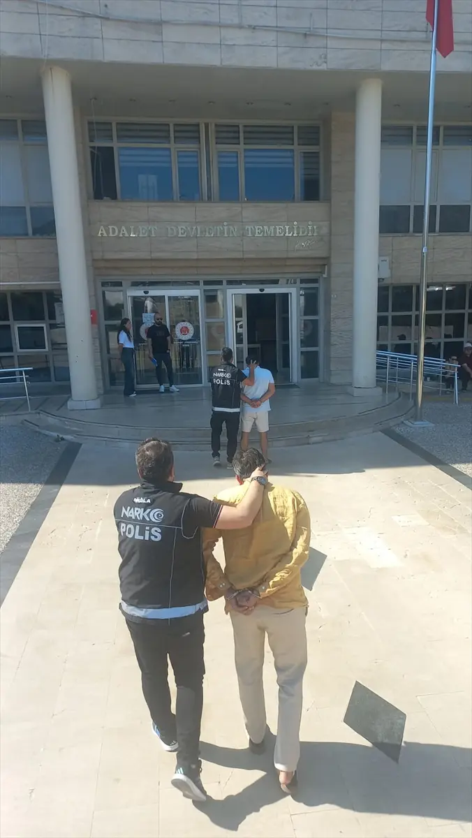 Muğla'da uyuşturucu operasyonu: 2 zanlı tutuklandı