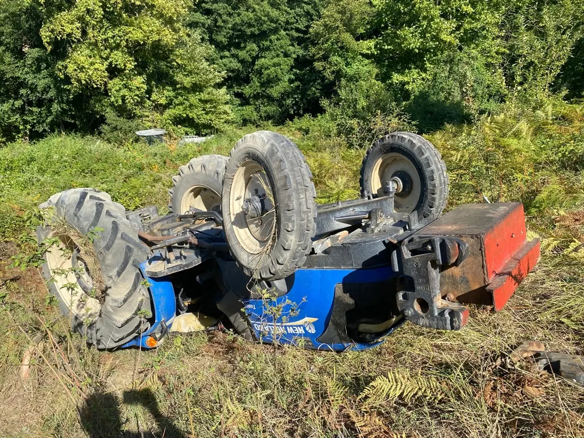 Bursa İnegöl'de traktör devrildi: 15 yaşındaki sürücü öldü