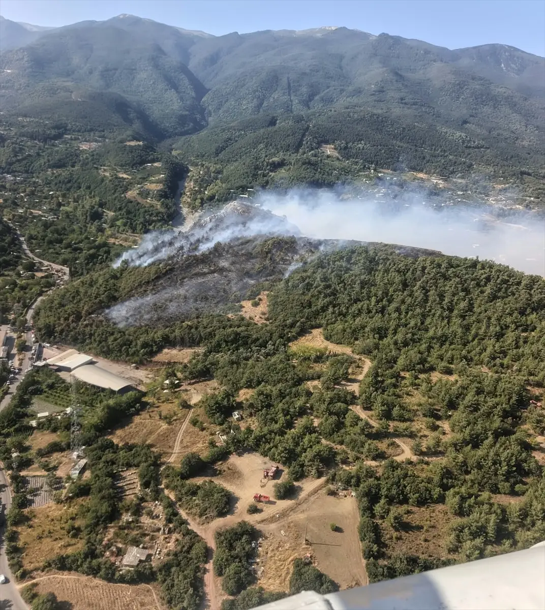 Bursa'da 3 Orman Yangını
