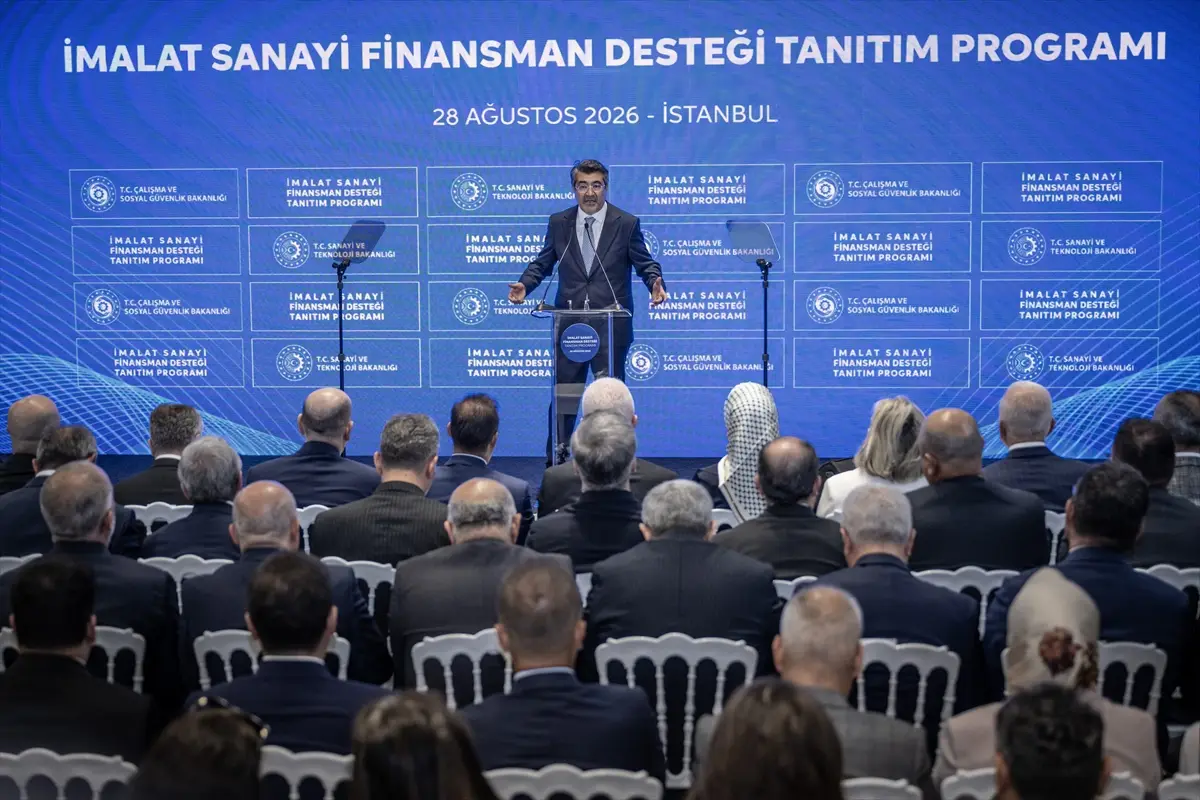 İmalat Sanayi Finansman Desteği Başladı