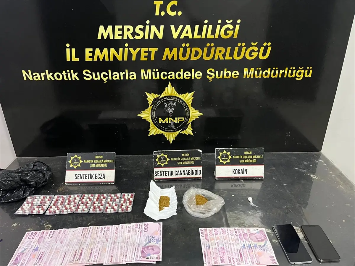 Mersin'de Uyuşturucu Operasyonu