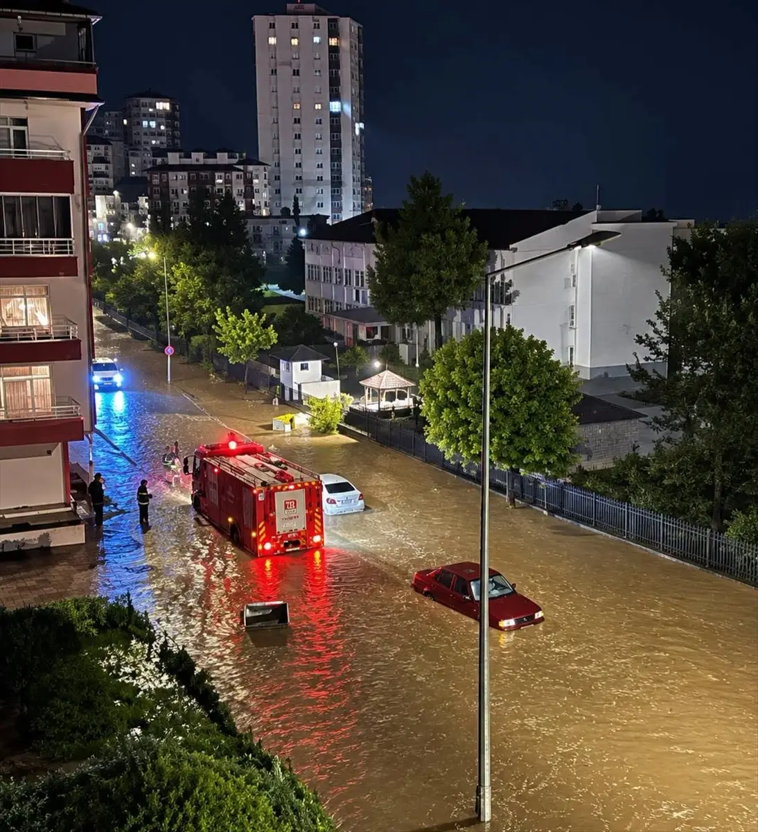 Ordu ve Giresun'da sağanak etkili oldu: Su baskınları yaşandı