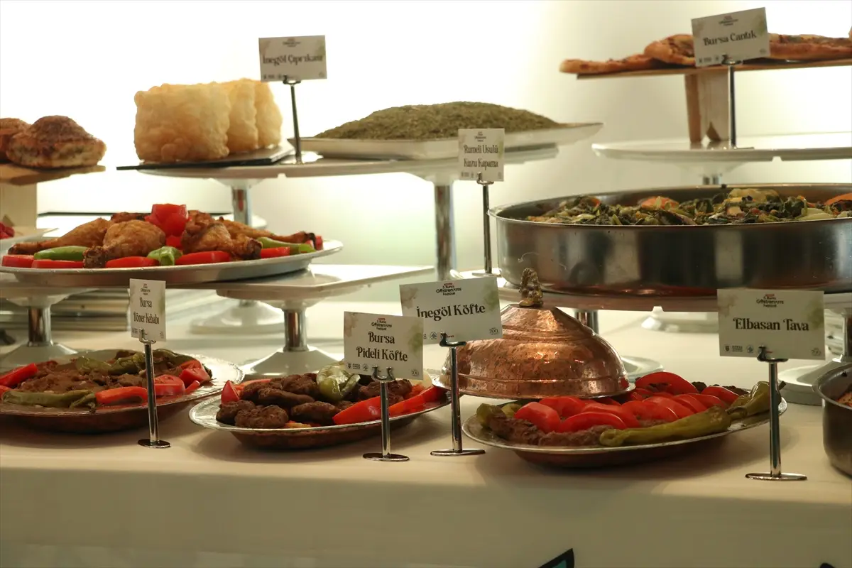 Uluslararası 5. Bursa Gastronomi Festivali 18 Eylül'de başlayacak