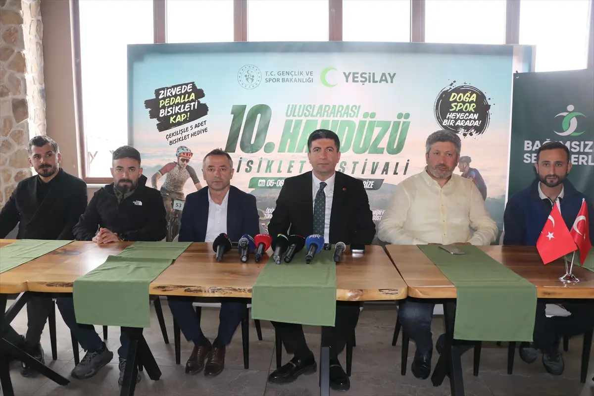 Rize'de 10. Uluslararası Handüzü Bisiklet Festivali Başlıyor
