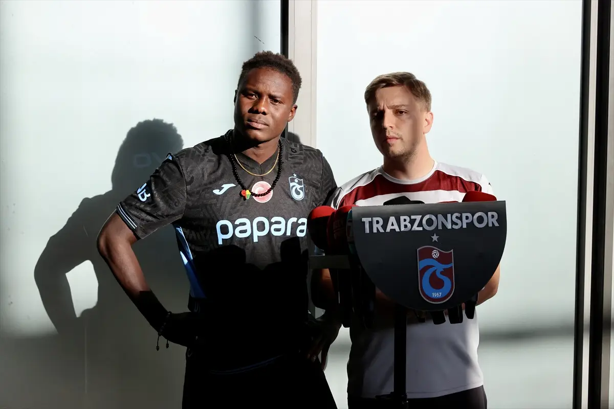 Trabzonspor'un yeni transferi Franculino Dju, Trabzon'a geldi