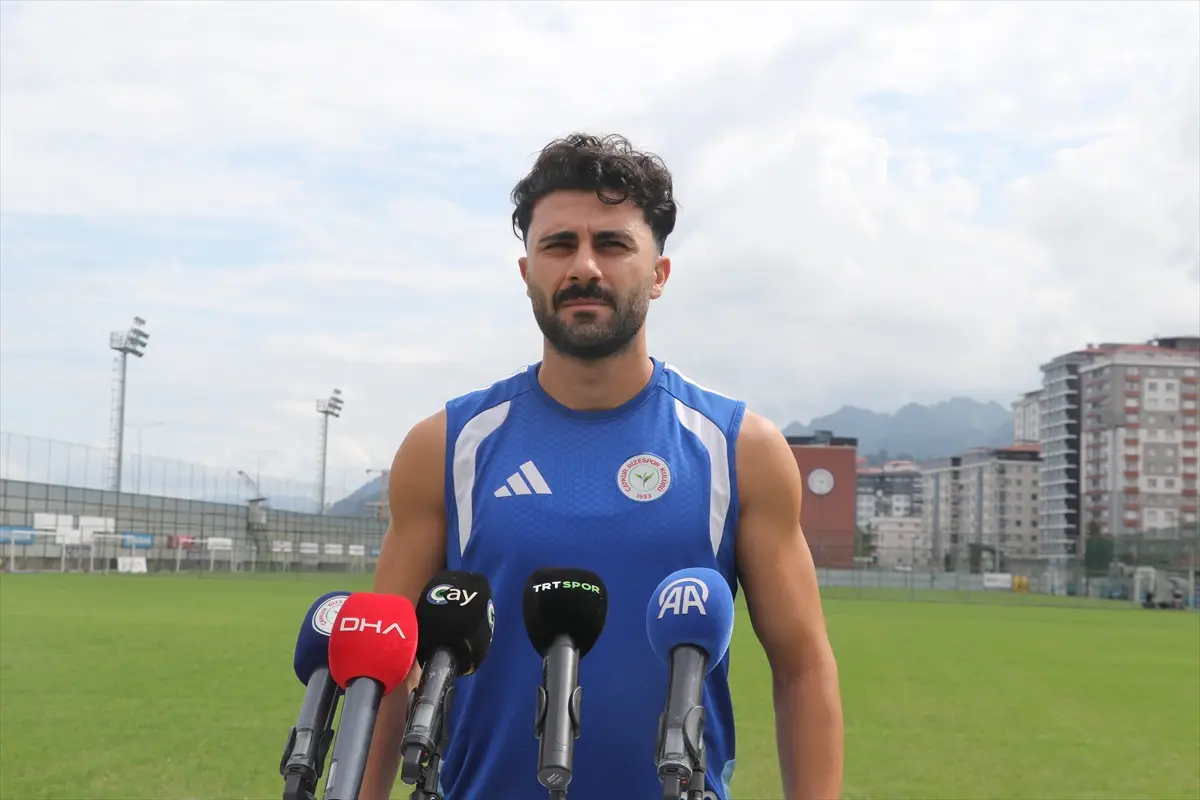 Çaykur Rizesporlu Emrecan Bulut, Alanyaspor maçı öncesi değerlendirmede bulundu: