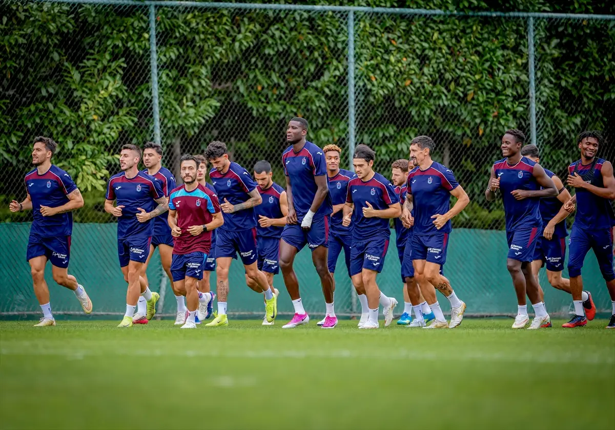 Trabzonspor Gençlerbirliği maçı hazırlıklarını sürdürdü