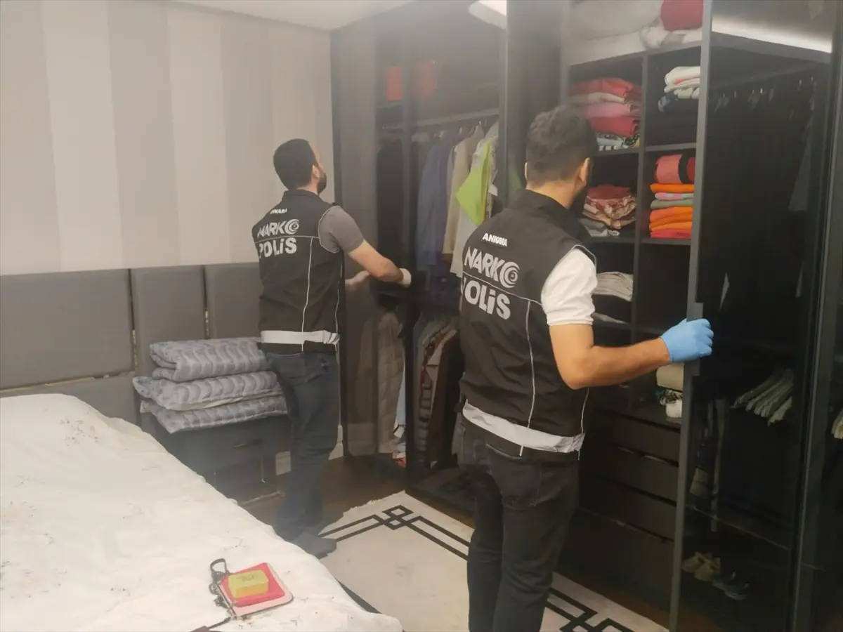 Ankara'da Uyuşturucu ve Fuhuş Operasyonu: 32 Tutuklama
