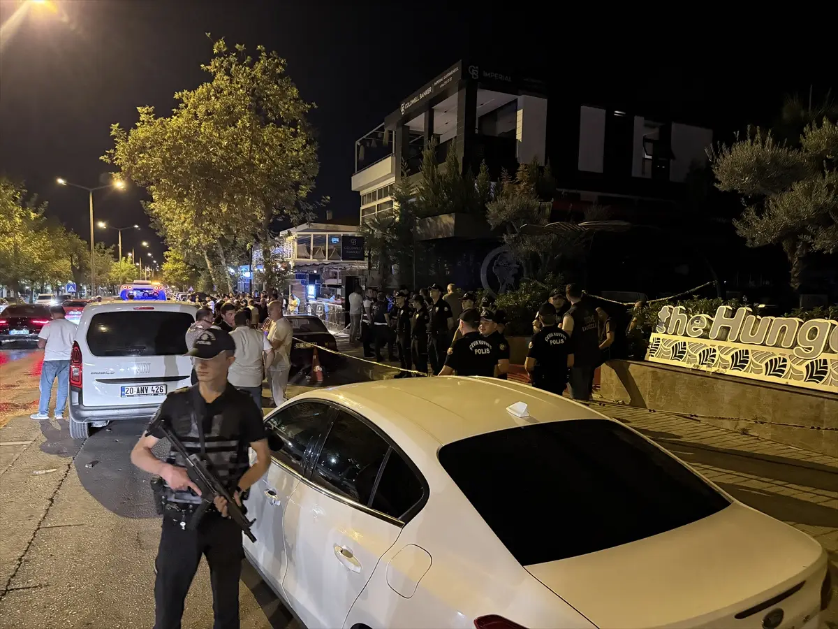 Denizli'deki restoranda silahlı kavga: 2 ölü, 4 yaralı