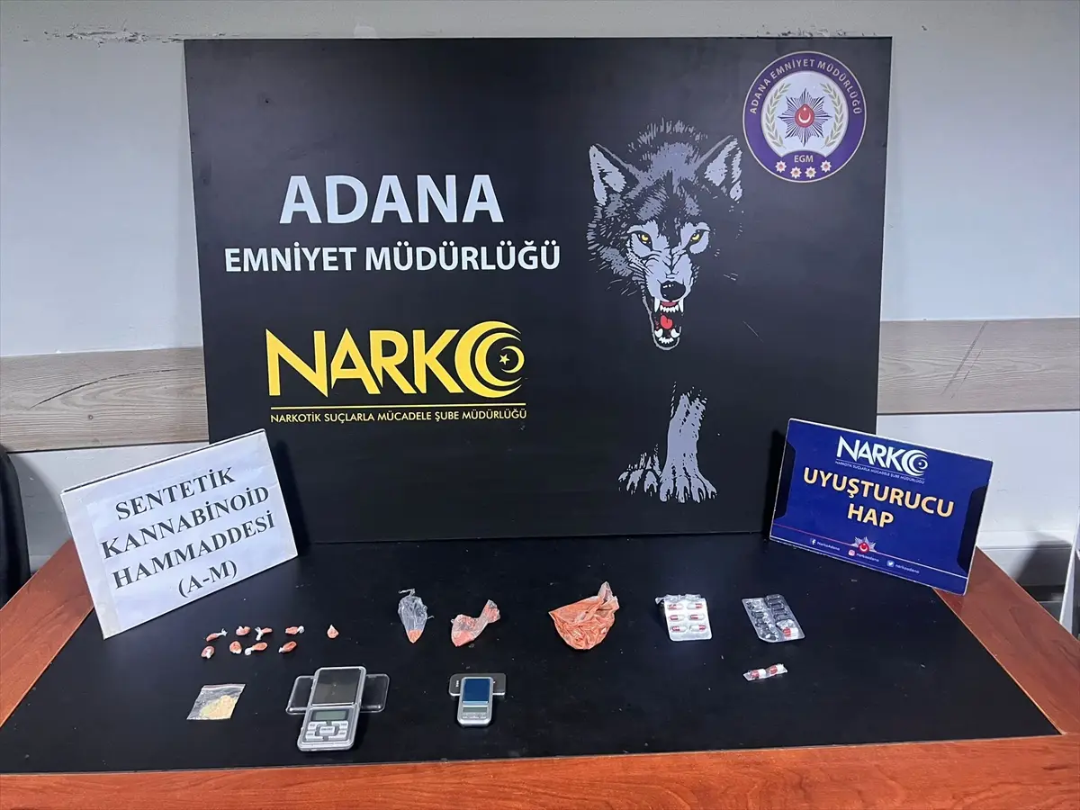 Adana'da uyuşturucu operasyonu: 14 zanlıdan 9'u tutuklandı