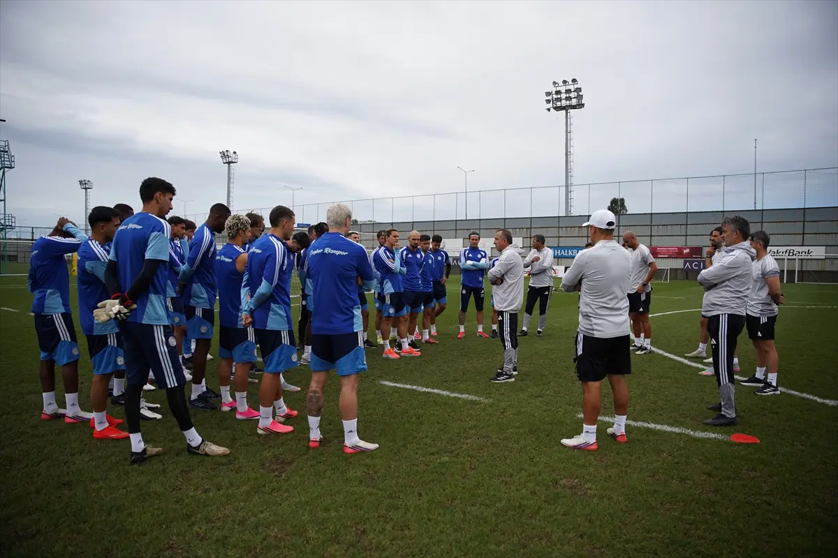 Çaykur Rizespor: Eyüpspor maçı hazırlıkları başladı
