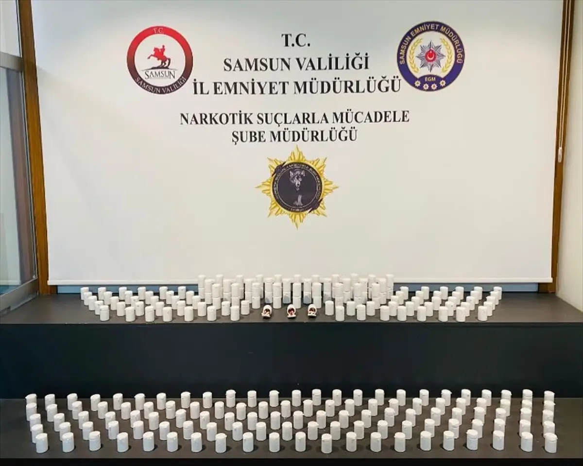 Samsun'da uyuşturucu operasyonu: 4 şüpheli yakalandı
