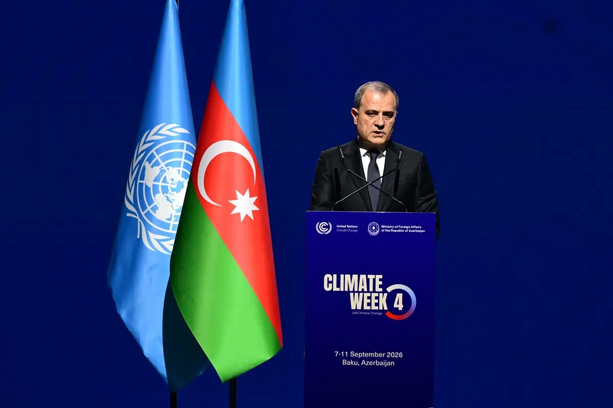 Bakan Bayramov: Türkiye'nin COP31 ev sahipliğine tam destek