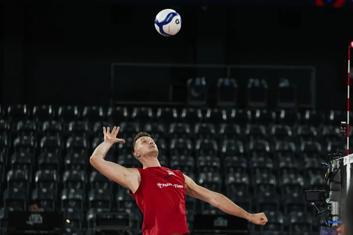 A Milli Erkek Voleybol Takımı Almanya maçına hazır: Hedef madalya