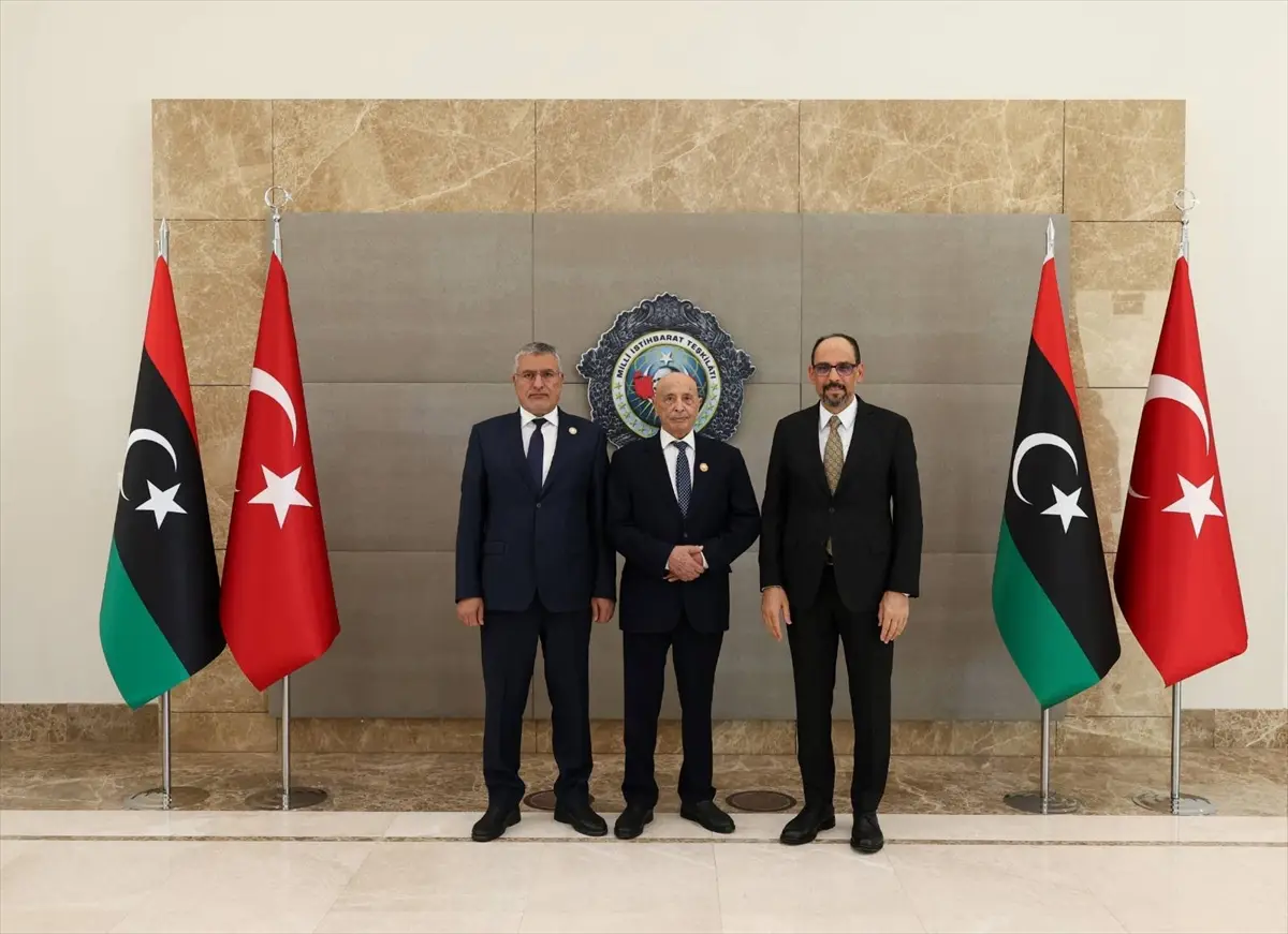 MİT Başkanı Kalın: Libya'da siyasi birlik hedefi vurgulandı