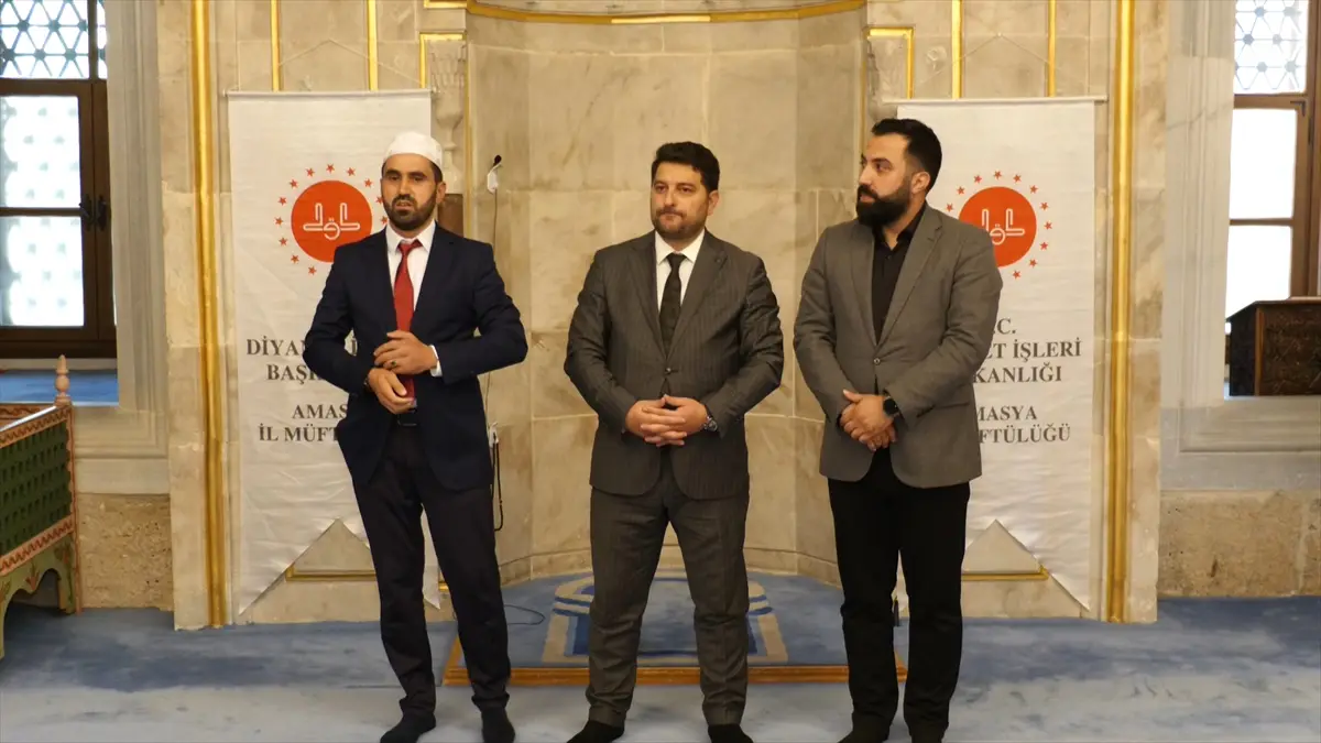 Amasya'da 10. Etkili Hutbe Sunumu Yarışması Finali