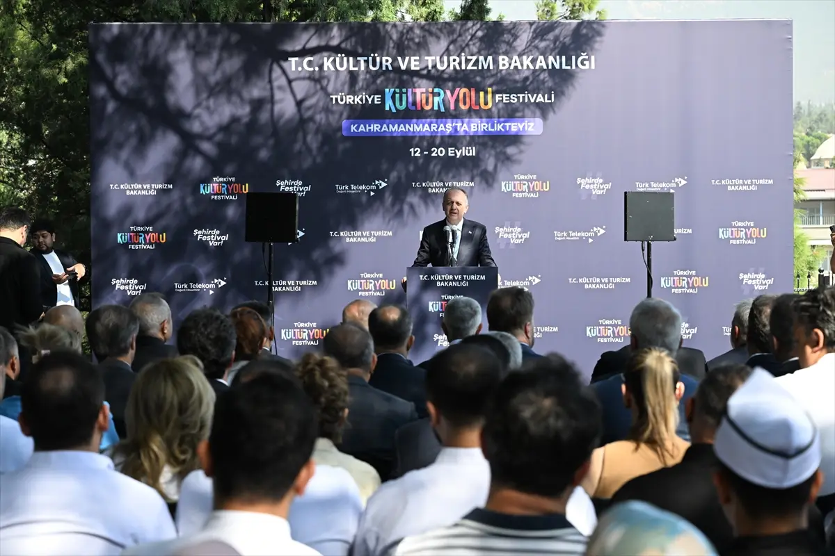 Bakan Yardımcısı Yazgı: Kahramanmaraş Kültür Yolu Festivali Başladı