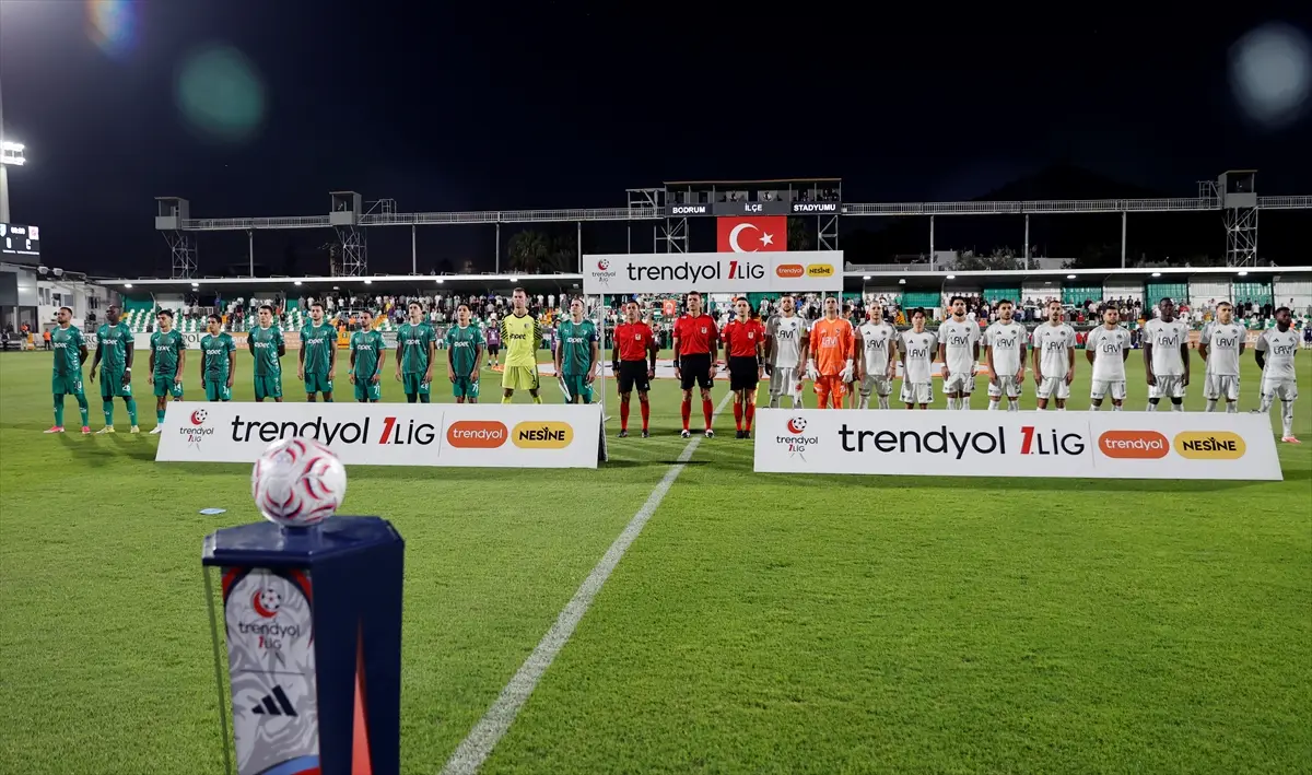 Trendyol 1. Lig: Bodrum FK, Batman Petrolspor'u 4-0 yendi