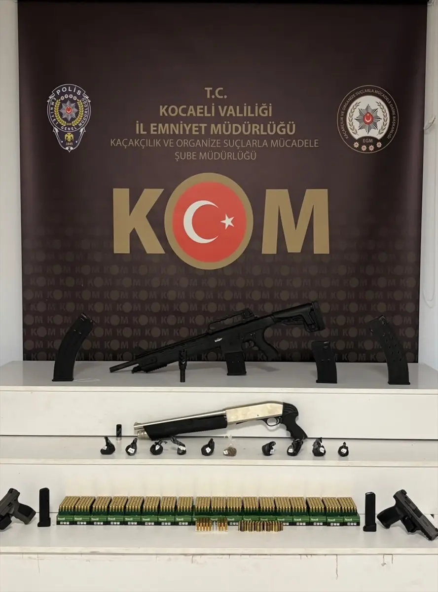 Kocaeli merkezli Sokaklar Güvende operasyonunda 7 zanlı tutuklandı