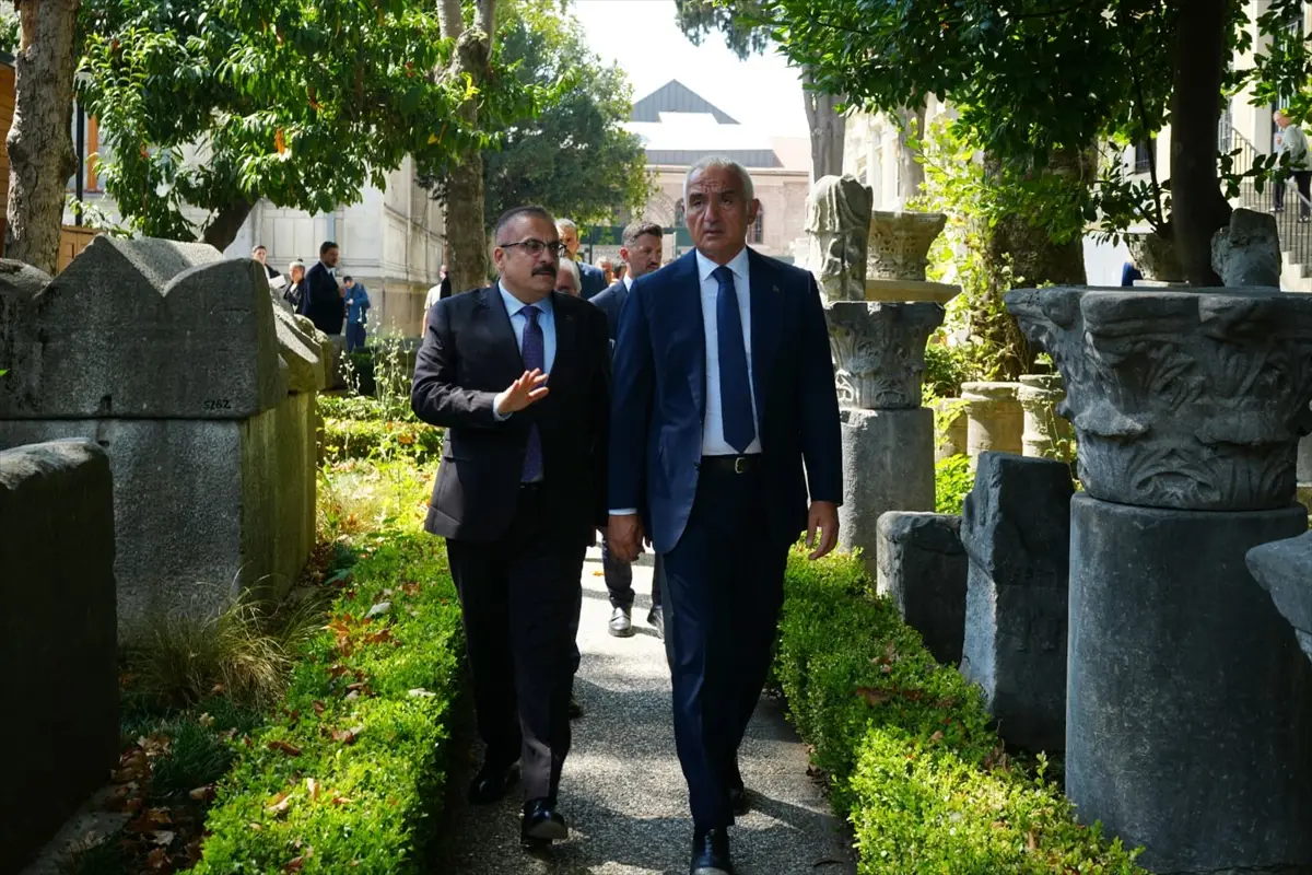 Bakan Ersoy: İstanbul Arkeoloji Müzeleri kapsamlı restorasyonla yenilendi