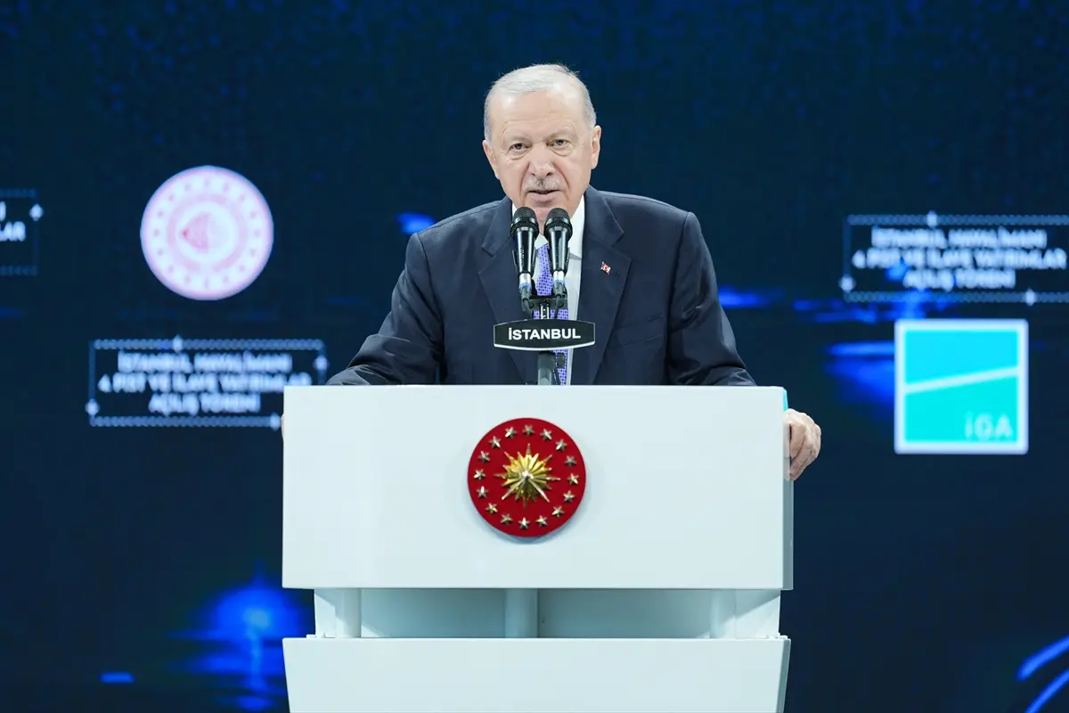Cumhurbaşkanı Erdoğan: İstanbul Havalimanı zirvede kalacak