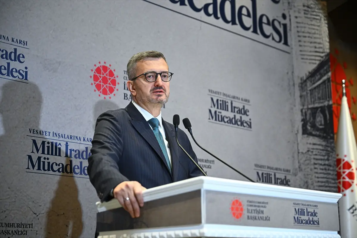 İletişim Başkanı Duran: Türkiye vesayete izin vermeyecek