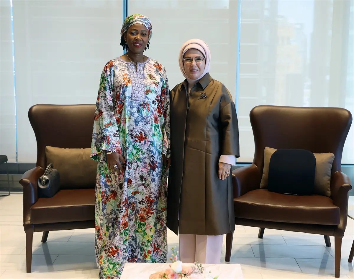 Emine Erdoğan: Fatima Maada Bio ile Türkevi'nde önemli görüşme