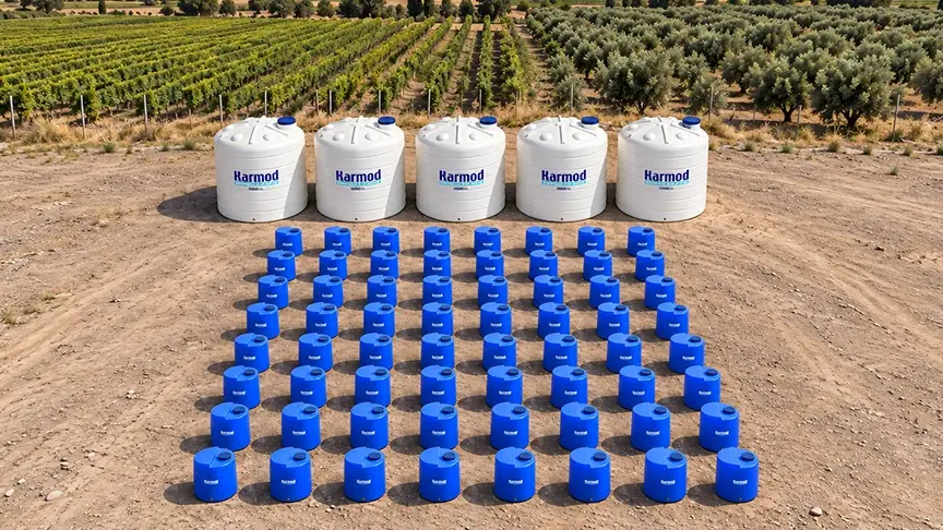 Plastik depolar Fransa'da endüstriyel tarımda kullanılacak