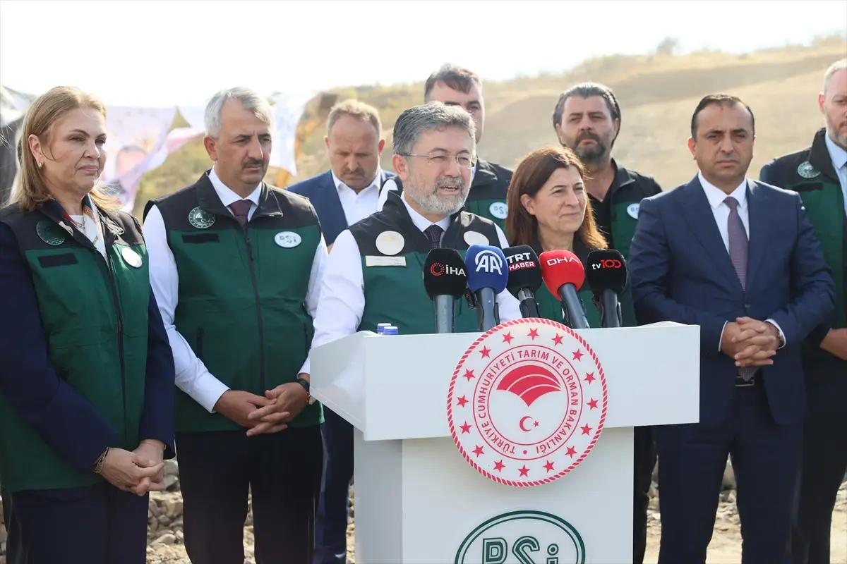 Bakan Yumaklı: Edirne Çömlekköy Barajı 2028'de bitecek