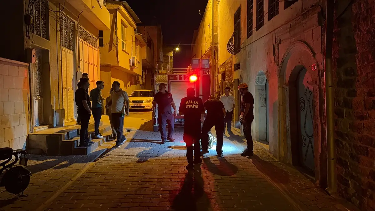 Kilis'te kuyuya düşen 13 yaşındaki çocuk itfaiye kurtardı