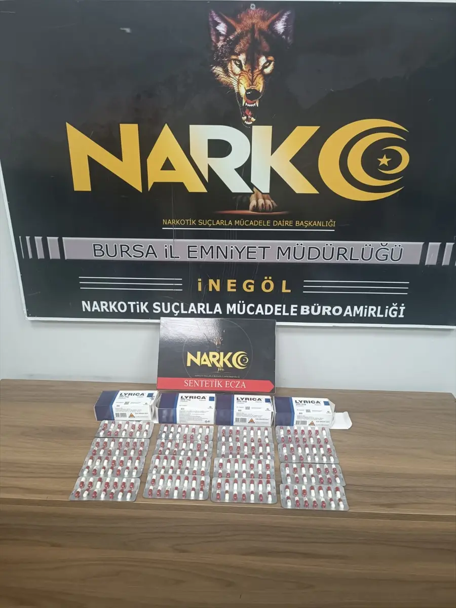 Bursa İnegöl'de uyuşturucu operasyonu: Bir şüpheli tutuklandı