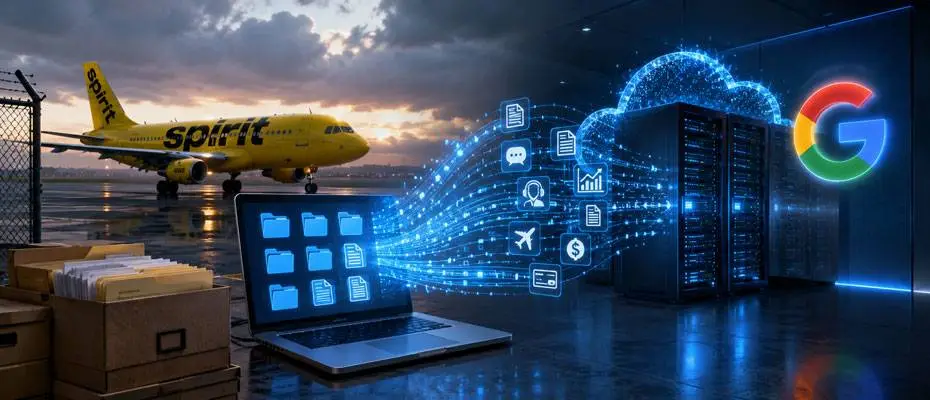 Google erwirbt Spirit Airlines-Daten für 10 Mio. Dollar